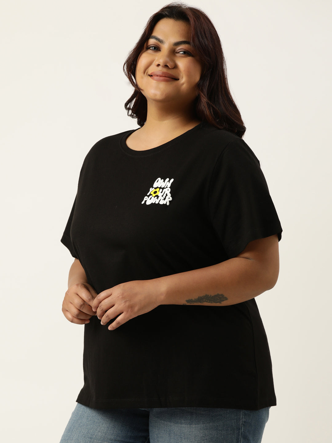 Chest Print T-Shirt
