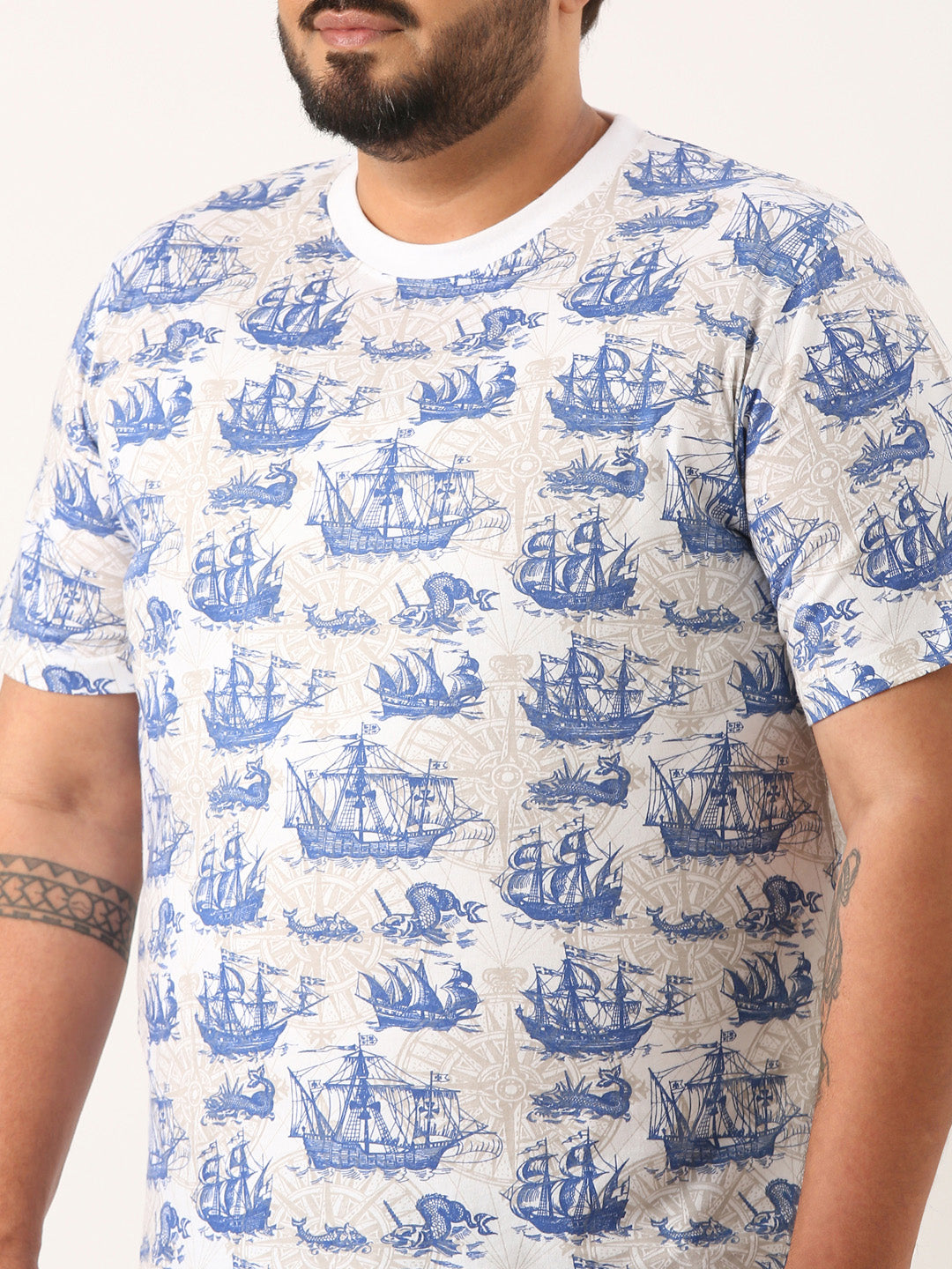 Nautical Print T-Shirt