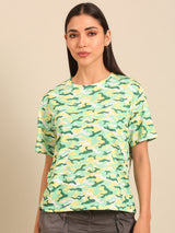 Camou Printed T-Shirt