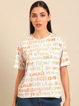 Shadow Text T-Shirt