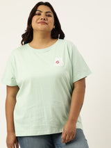 Chest Print T-Shirt