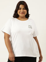Chest Print T-Shirt