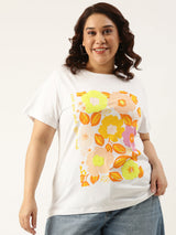Embellished Flower T-Shirt