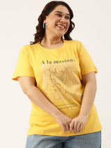 Flower In Foil T-Shirt
